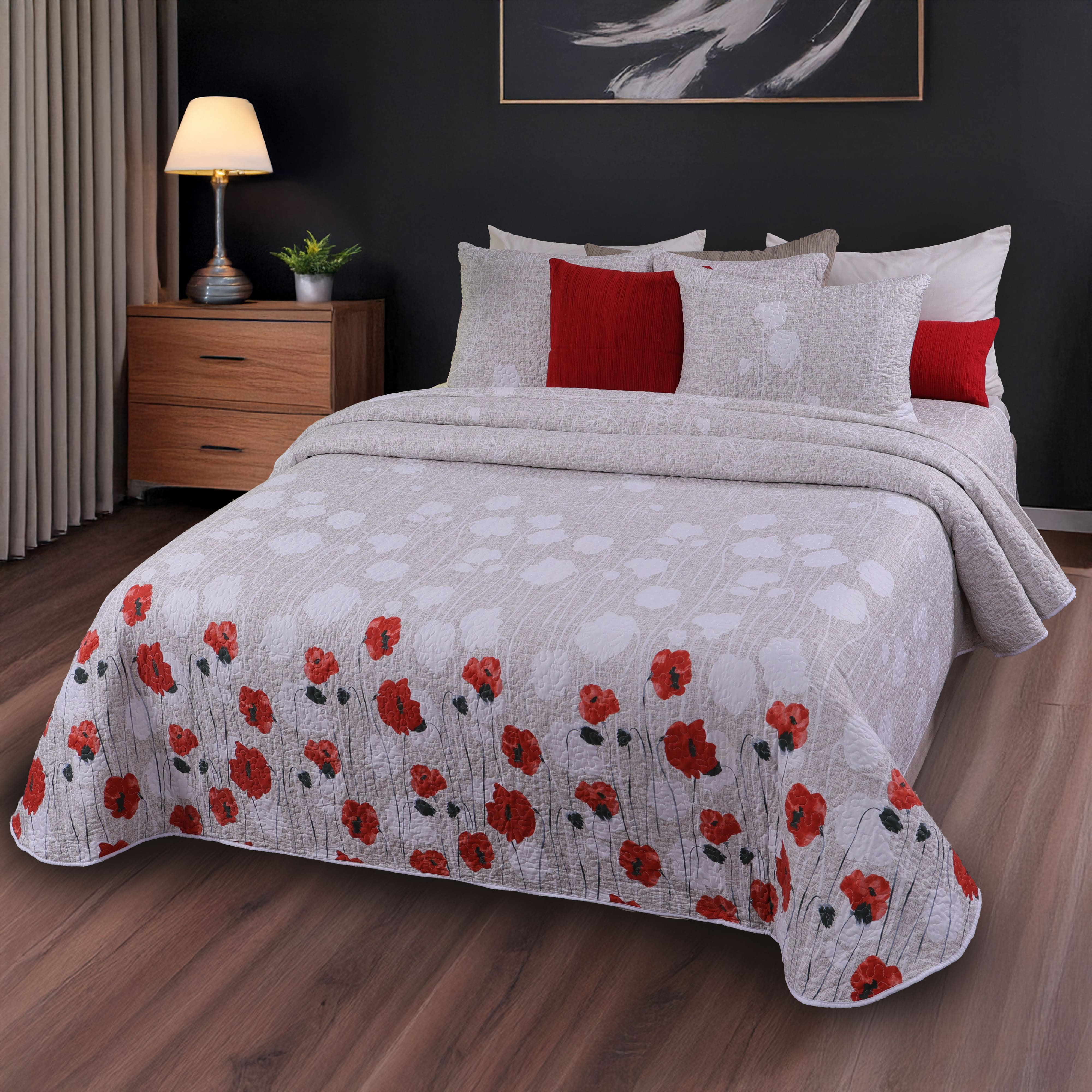 Bouti Amapola bedspread